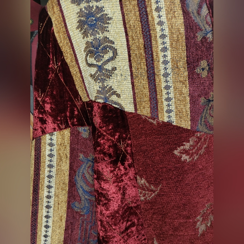 Indigo Moon Vintage Jacket Patchwork Unique Find … - image 7